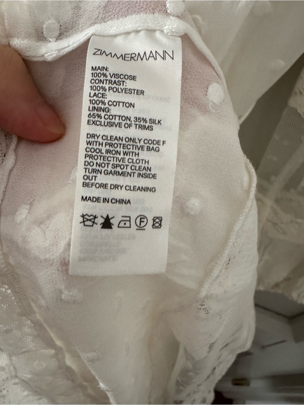 Zimmermann Silk and Lace Vintage-Inspired Sheer Lace Maxi Dress in Ivory - Picture 6 of 10